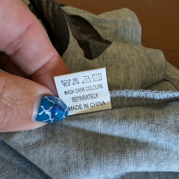 NWT Amazon Tropics Gray Summer Dress Coverup 2XL - Picture 12 of 13